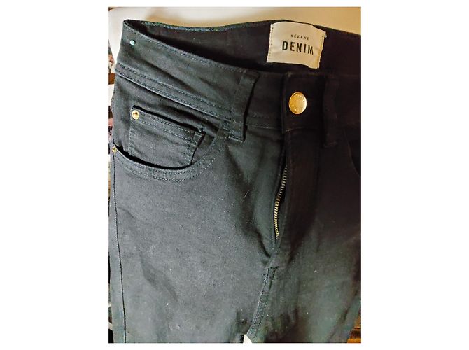 Vaqueros SéZane negros de algodón Talla 26 - vista 5