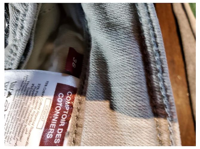 Vaqueros Comptoir Des Cotonniers Grises Talla 36 - vista 2