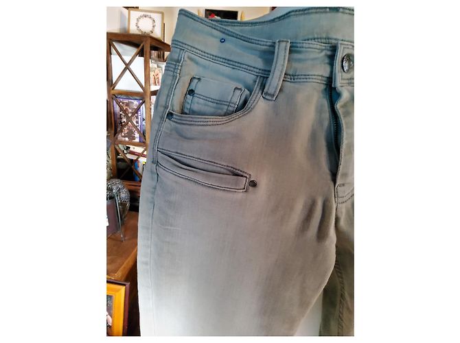 Vaqueros Comptoir Des Cotonniers Grises Talla 36 - vista 7