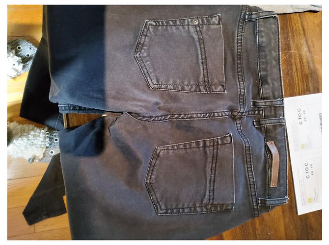 Vaqueros negros Comptoir Des Cotonniers Talla 36 - vista 4