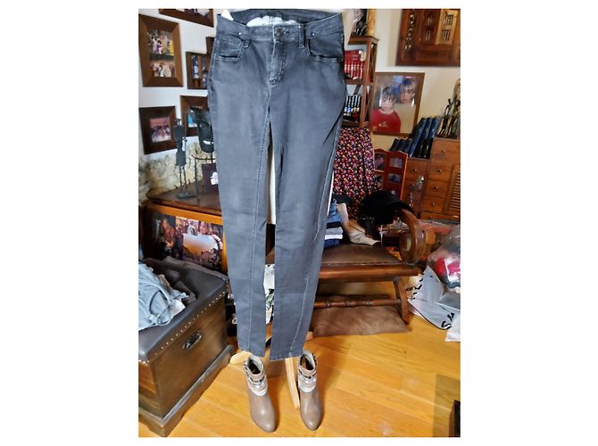 Vaqueros negros Comptoir Des Cotonniers Talla 36 - vista 8