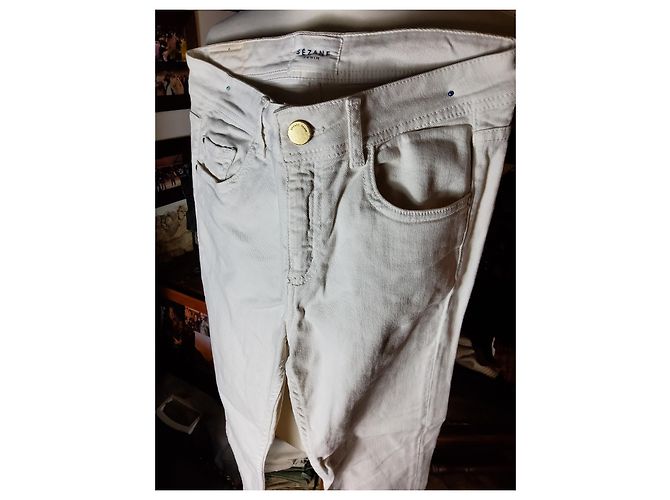 Vaqueros blancos SéZane de algodón Talla 36 - vista 6