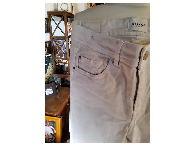 Vaqueros blancos SéZane de algodón Talla 36 - vista 8