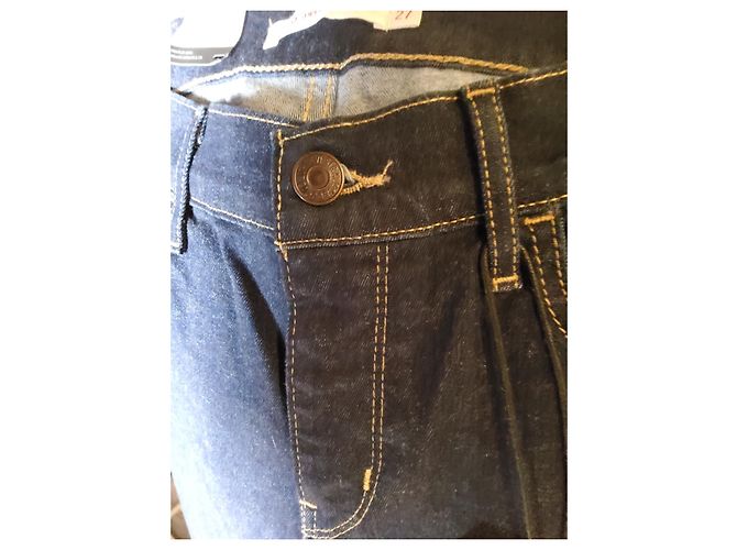 Levi's 710 Jeans Dunkelblau Baumwolle - Ansicht 6