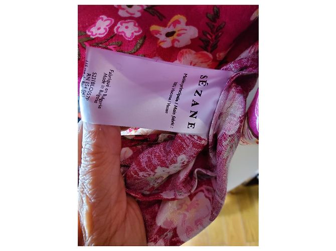 SéZane Bluse rosa Viscose Größe 36 Pink - Ansicht 11