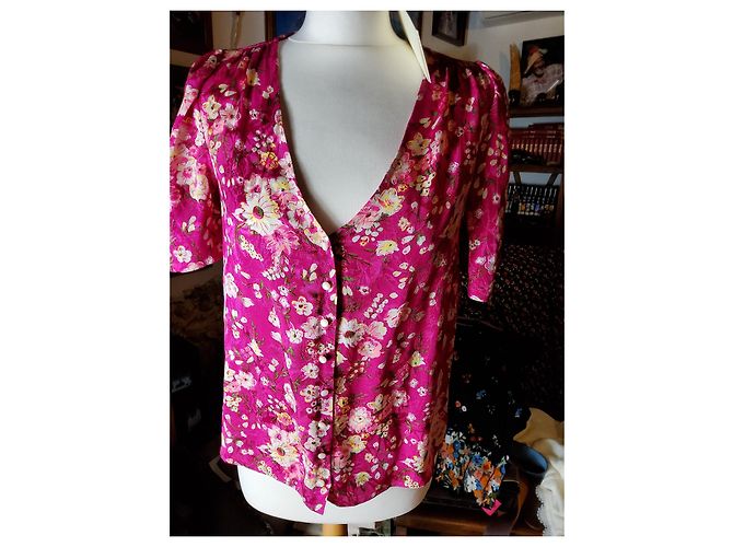 SéZane Bluse rosa Viscose Größe 36 Pink - Ansicht 2