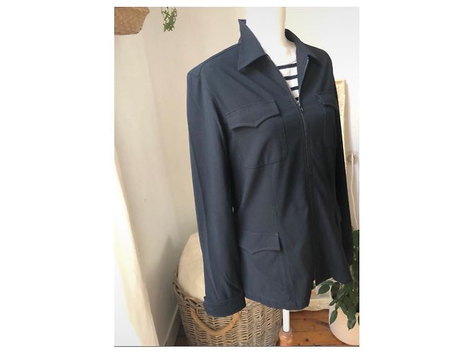 Giacca Weekend Max Mara nera in lycra Nero - vista 3
