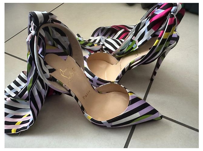 Christian Louboutin Dolce del deserto 100 Multicolore - vista 2
