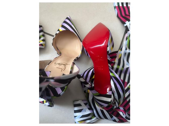 Christian Louboutin Dolce del deserto 100 Multicolore - vista 4