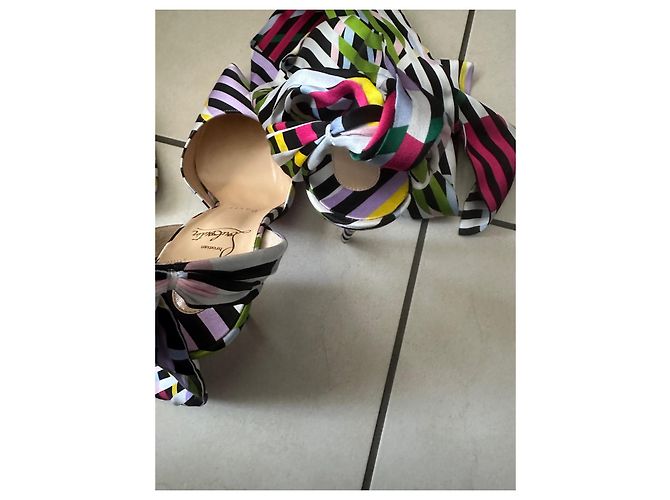 Christian Louboutin Dolce del deserto 100 Multicolore - vista 5