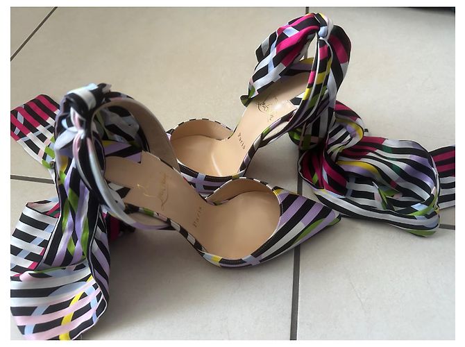 Christian Louboutin Dolce del deserto 100 Multicolore - vista 6