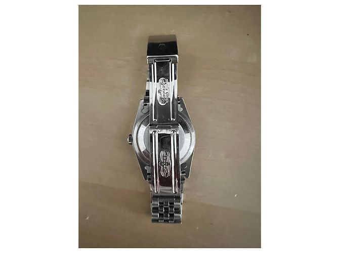 Reloj Rolex de acero 34mm Hardware de plata - vista 5