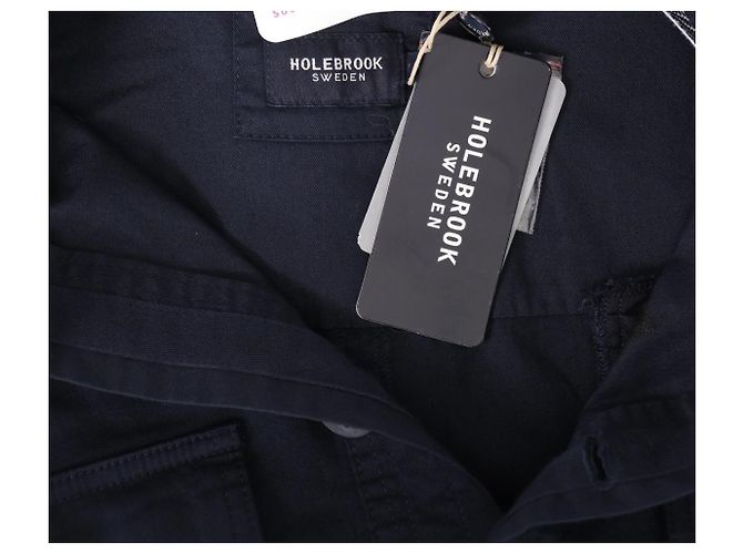 Autre Marque Giacca Blazer Holebrook Blu Navy Cotone - vista 4