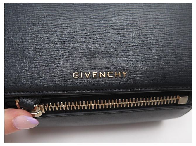 BOLSO DE HOMBRO GIVENCHY PANDORA BOX BOLSO DE MANO DE PIEL DE SEMILLAS NEGRAS - vista 3