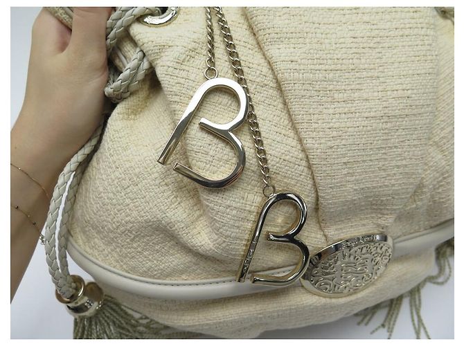 BOLSO DE MANO LANCEL BRIGITTE BARDOT BB A04657 BOLSO BANDOLERA DE PIEL ALGODÓN - vista 3