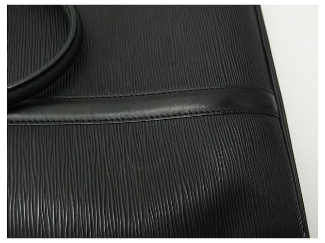 Borsa Louis Vuitton Sirius 40 PORTA DOCUMENTI IN PELLE EPI NERA Nero - vista 11