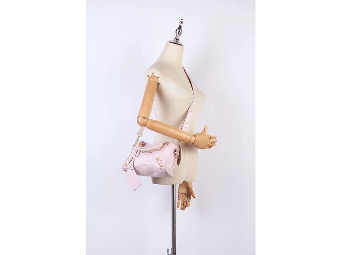 City Balenciaga Mini borsa da città gigante da motocross 309544 - Ansicht 19