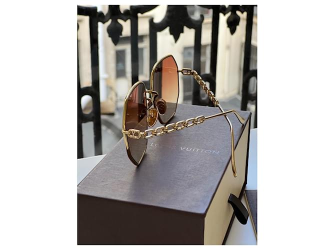 Louis Vuitton My Lv Chain Brille Gold hardware - Ansicht 3