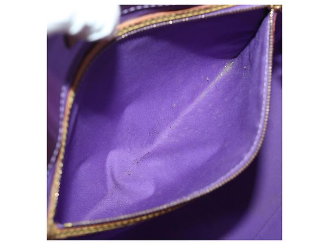LOUIS VUITTON Monogram Vernis Reade GM Tote Bag Viola M91085 LV Auth yk7709 Porpora - vista 11