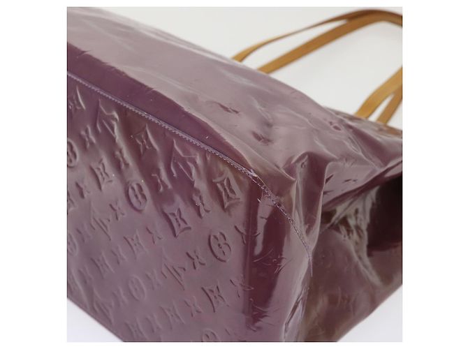 LOUIS VUITTON Monogram Vernis Reade GM Tote Bag Viola M91085 LV Auth yk7709 Porpora - vista 15