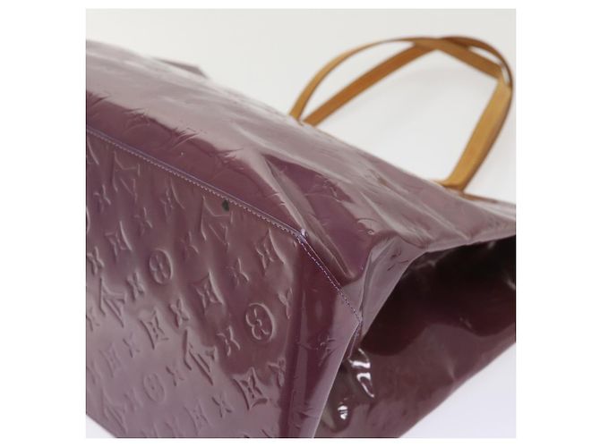 LOUIS VUITTON Monogram Vernis Reade GM Tote Bag Viola M91085 LV Auth yk7709 Porpora - vista 17