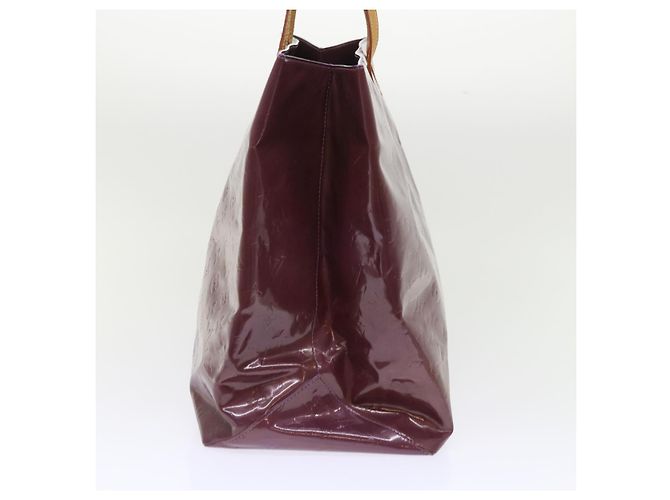 LOUIS VUITTON Monogram Vernis Reade GM Tote Bag Viola M91085 LV Auth yk7709 Porpora - vista 4