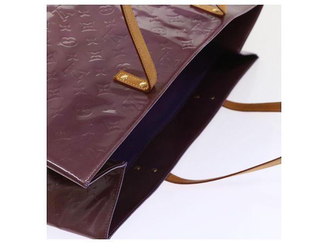 LOUIS VUITTON Monogram Vernis Reade GM Tote Bag Viola M91085 LV Auth yk7709 Porpora - vista 7