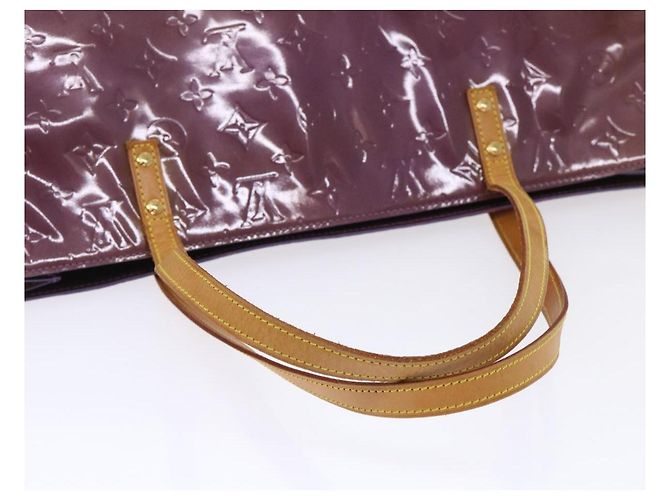 LOUIS VUITTON Monogram Vernis Reade GM Tote Bag Viola M91085 LV Auth yk7709 Porpora - vista 8