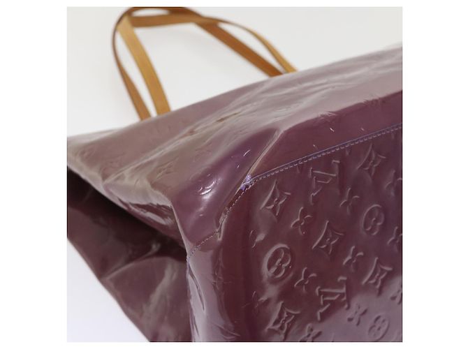 LOUIS VUITTON Monogram Vernis Reade GM Tote Bag Viola M91085 LV Auth yk7709 Porpora - vista 9