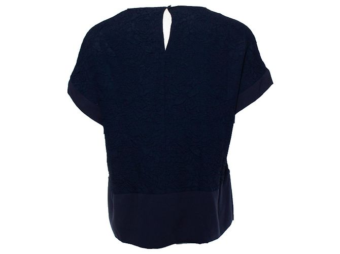 Autre Marque S t. Emilio, Top azul con estampado floral.. - vista 2