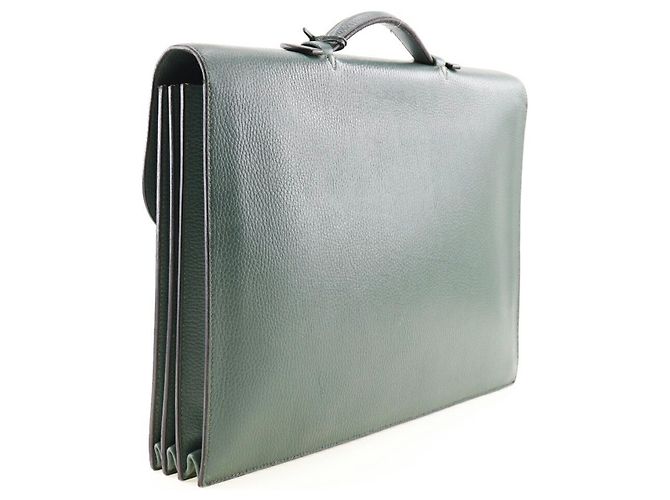 Sac à dépêches Hermès Hermes Sac a Depeches Grün - Ansicht 2