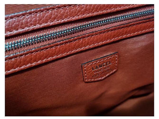 Lancel Neo Charlie Bag Vermelho Modelo Grande - vista 10