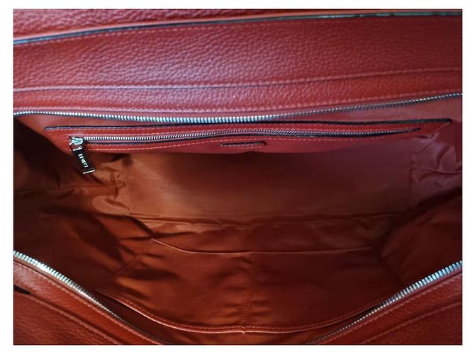 Lancel Neo Charlie Bag Vermelho Modelo Grande - vista 8