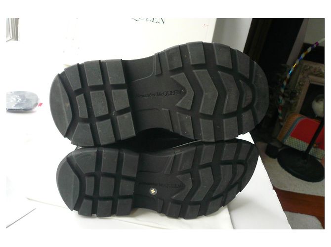 Alexander Mcqueen ALEXANDER MC QUEEN Sneakers stringate in tessuto nero T36 Ottime condizioni - vista 10