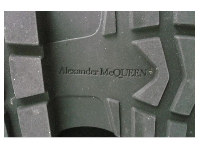 Alexander Mcqueen ALEXANDER MC QUEEN Sneakers stringate in tessuto nero T36 Ottime condizioni - vista 11