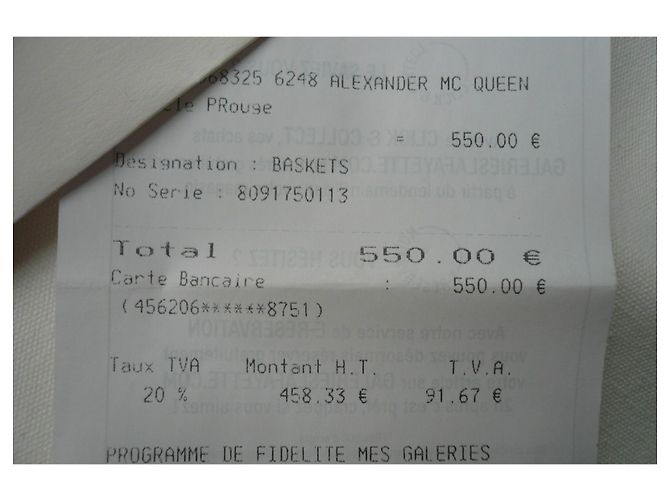 Alexander Mcqueen ALEXANDER MC QUEEN Sneakers stringate in tessuto nero T36 Ottime condizioni - vista 12