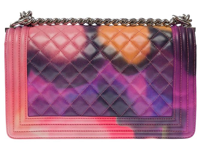 Boy Borsa CHANEL Bambino in Pelle Multicolor - 101355 Multicolore - vista 2