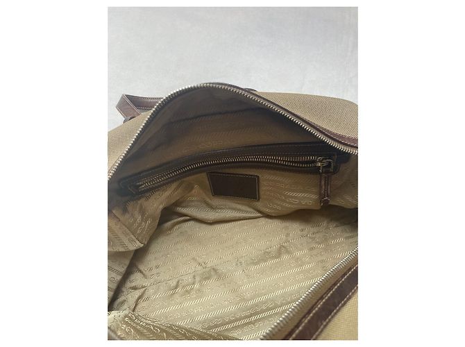 Prada Vintage Handtasche Beige - Ansicht 10