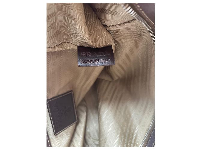 Prada Vintage Handtasche Beige - Ansicht 13