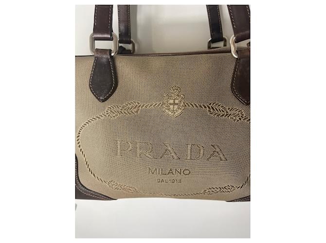 Prada Vintage Handtasche Beige - Ansicht 2