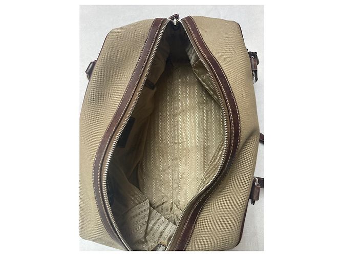 Prada Vintage Handtasche Beige - Ansicht 9