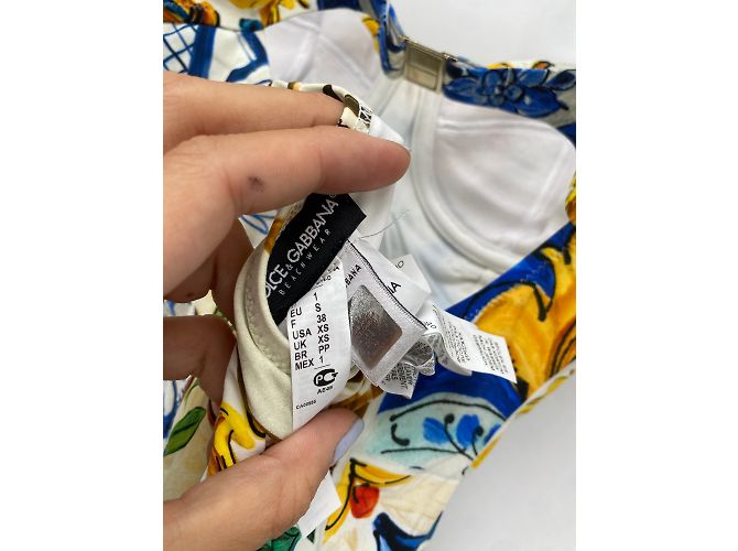 DOLCE & GABBANA Bademode T.fr 38 Polyester - Ansicht 4