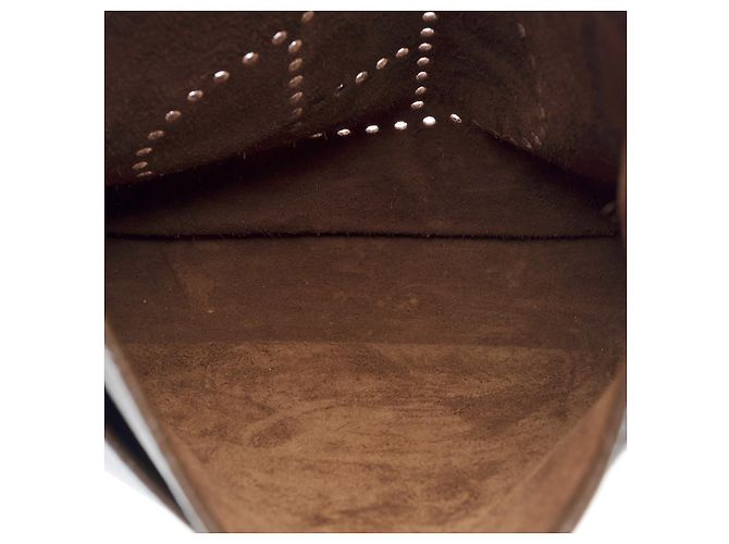 Hermès Sac HERMES Evelyne en Cuir Marron - 101349 - vue 10
