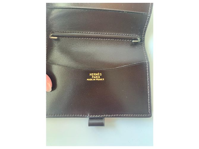 Hermès Wallets Small accessories Dark brown - view 7