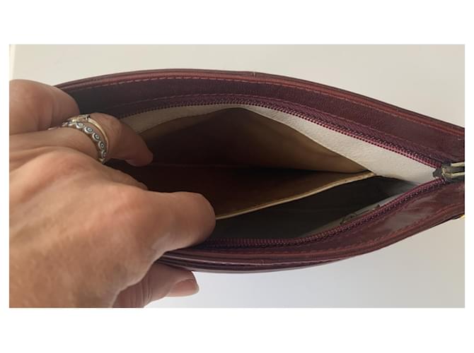 Rodo Pochette Bordò Gold hardware - vista 7