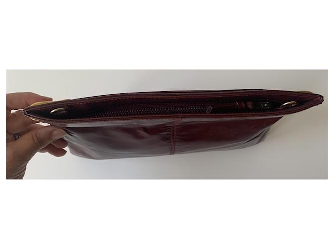 Rodo Pochette Bordò Gold hardware - vista 8