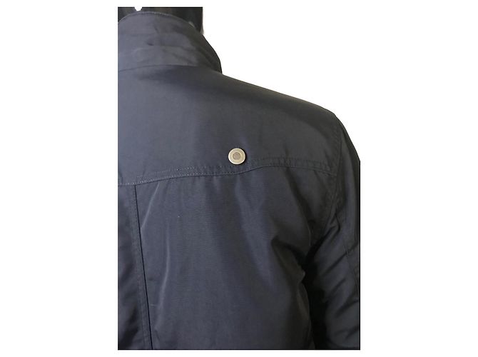 Bruno Saint Hilaire Parka blu navy di Saint Hilaire - vista 3