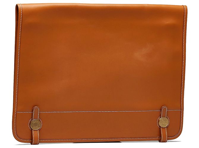 Hermès Pochette Hermes Dogon Marrone - vista 2