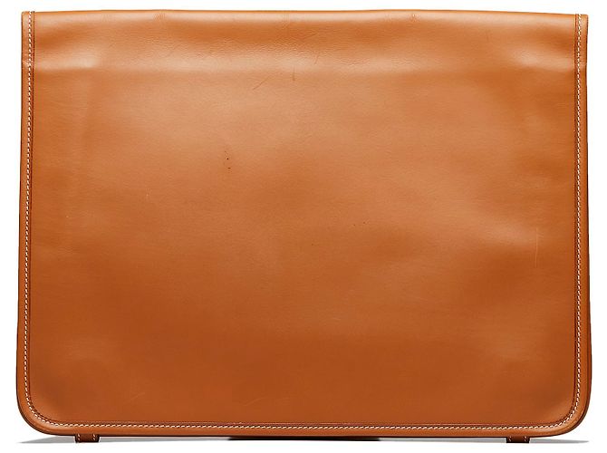 Hermès Pochette Hermes Dogon Marrone - vista 3