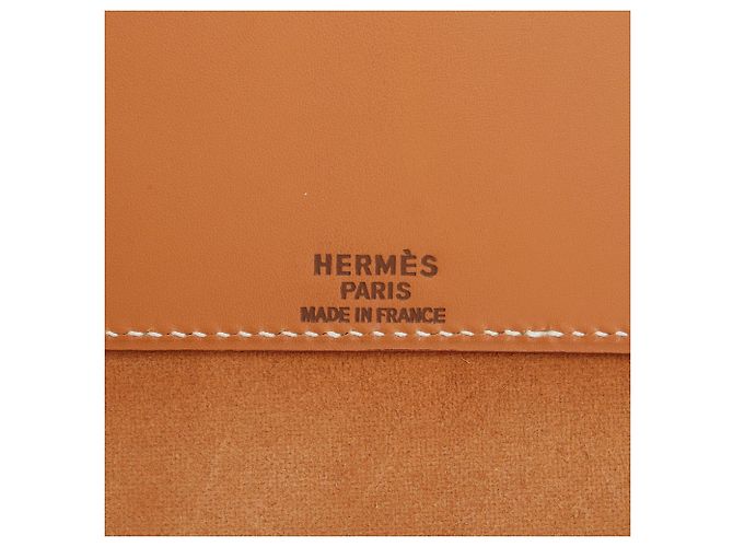 Hermès Pochette Hermes Dogon Marrone - vista 6